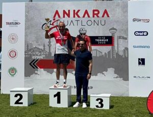 Ali Bıdı, Ankara Duatlonu’nda çifte başarı