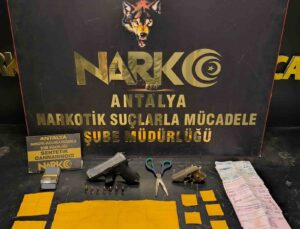 Antalya’da narkotik operasyonlarında 1 haftada çok sayıda uyuşturucu madde ele geçirildi