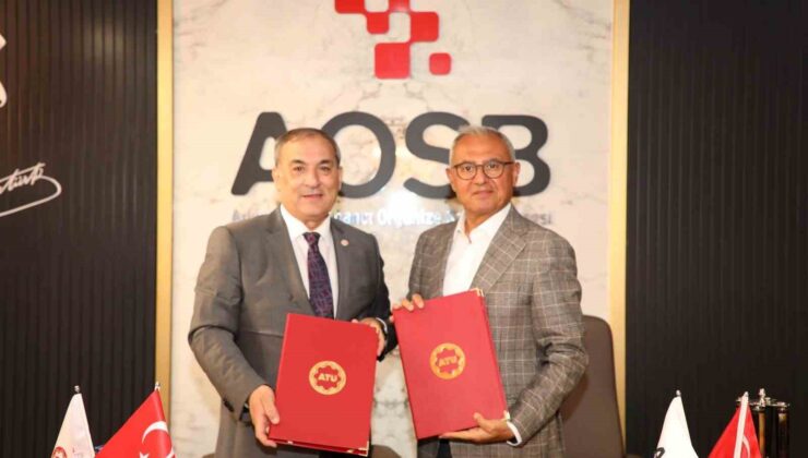 AOSB’nin vizyonu ATÜ’nün bilimsel gücüyle buluştu