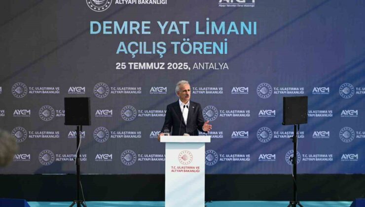 Bakan Uraloğlu: “Türkiye’yi uluslararası yat turizminin vazgeçilmez destinasyonu haline getirdik”