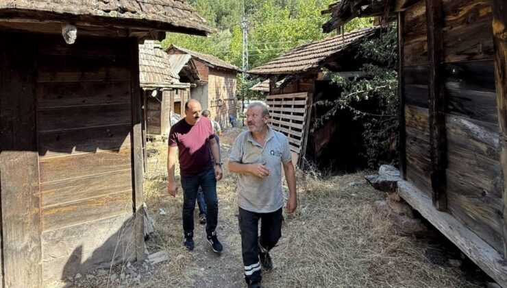 Başkan Kotan tarihi ambarları inceledi