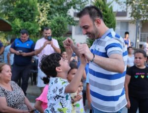 Defne Belediyesi’nin Çekmece Mahallesi’nde düzenlediği etkinlikte çocuklar doyasıya eğlendi