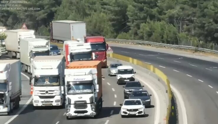 Dronlu trafik uygulamasında 730 bin 944 lira cezai işlem uygulandı