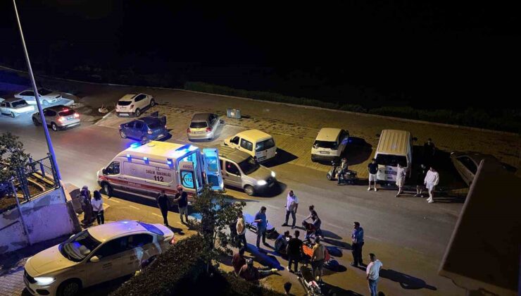 Eğirdir’de otomobil ile motosiklet çarpıştı: 2 yaralı