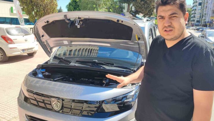 Ekspere götürdü şok oldu: Sıfır aldığı Peugeot panelvan boyalı ve ’Sök-tak’ çıktı