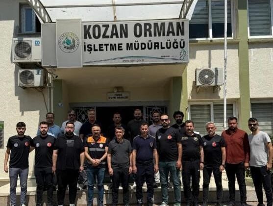 Eskişehir’deki şehitler için Kozan’daki ormancılara taziye ziyareti