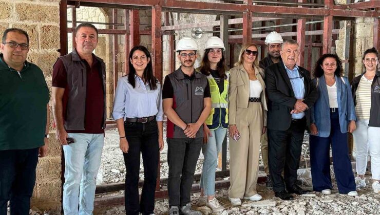 Gazimağusa Heyeti, Mersin’in Kent Mirası Projelerini yerinde inceledi