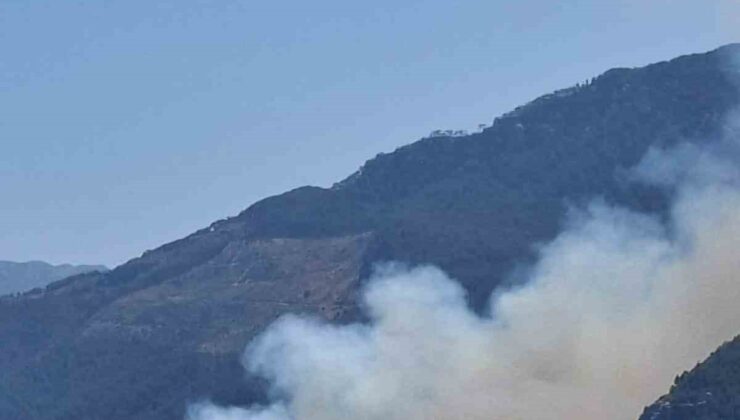 Gazipaşa’da ormanlık alanda yangın