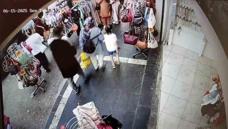 Güvenlik kamerası 700 bin TL’lik yankesiciliği kaydetti: Şüpheli tutuklandı