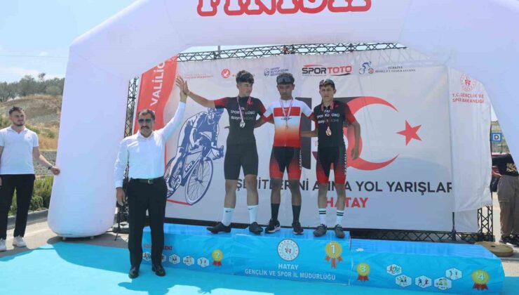 Hatay’da bisikletçiler 15 Temmuz anısına pedal çevirdi