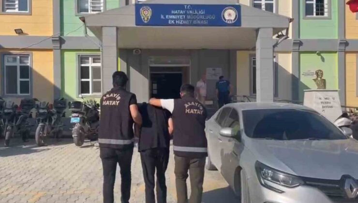 Hatay’da hırsızlıktan 14 yıl kesinleşmiş hapis cezasıyla aranan şahıs yakalandı