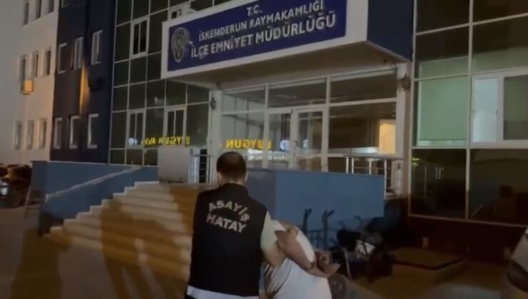 İskenderun’da 10 yıl kesinleşmiş hapis cezası bulunan şahıs yakalandı