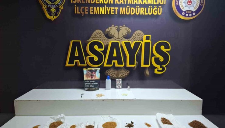 İskenderun’da uyuşturucu operasyonu: 7 şüpheli yakalandı