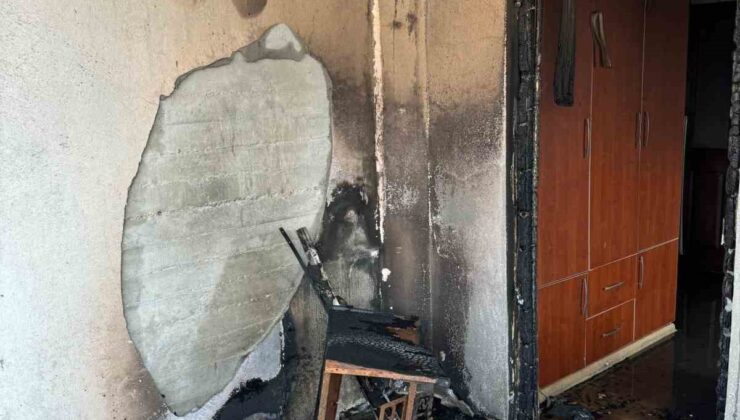 Kahramanmaraş’ta apartman yangını