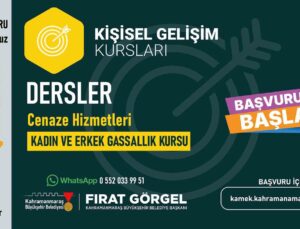 Kahramanmaraş’ta gassallık eğitimi başlıyor