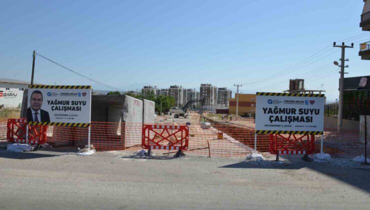 Kepez Fevzi Çakmak Mahallesi’ne 92 milyon TL’lik yağmur suyu yatırımı