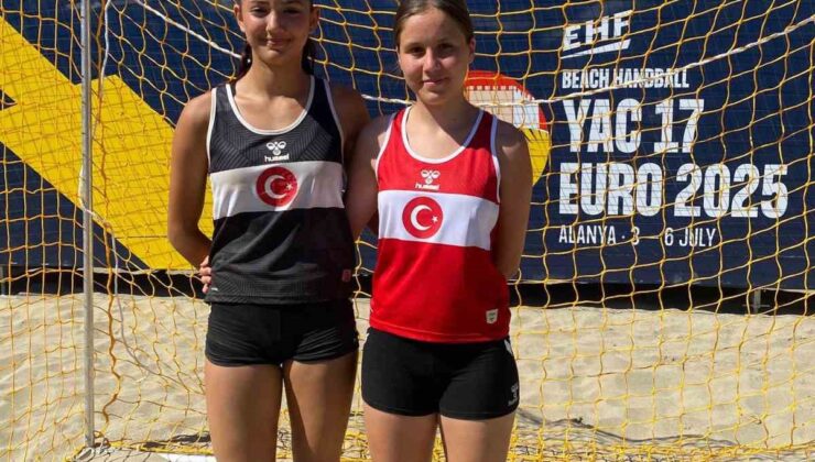 Kepez’in kızları U17 Avrupa Plaj Hentbol Şampiyonası’nda forma giyecek