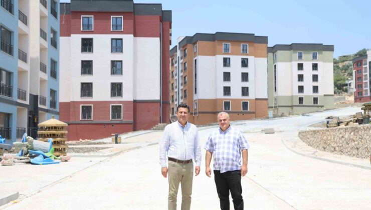 Kozan’da TOKİ tarafından inşa edilen deprem ve sosyal konutlarında sona gelindi