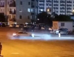 Mersin’de drift atan sürücüye 46 bin TL ceza