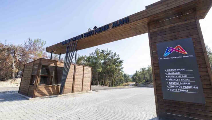 Mersin’de Emirler Orman Parkı Piknik Alanı’nda ateş yakmak yasaklandı