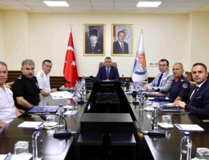 Mersin’de Güvenlik ve Asayiş Değerlendirme Toplantısı yapıldı