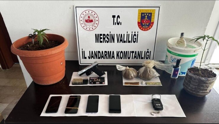 Mersin’de son 1 haftadaki uyuşturucu operasyonlarında 165 şüpheli yakalandı