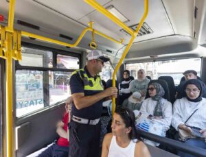 Mersin’de toplu taşıma araçlarında klima denetimi