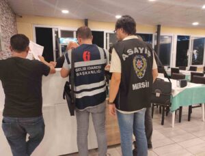 Mersin’de umuma açık iş yerleri denetlendi: 2 milyon 175 bin lira cezai işlem uygulandı