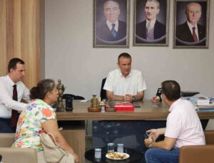 MHP’li Abdurrahman Başkan hemşehrilerini dinledi