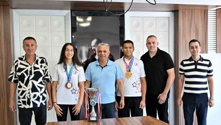 Muratpaşa’nın sporcularından altın zafer