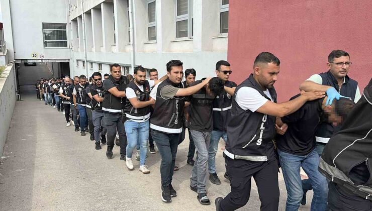 “Narkokapan-Adana 2” operasyonunda 152 tutuklama