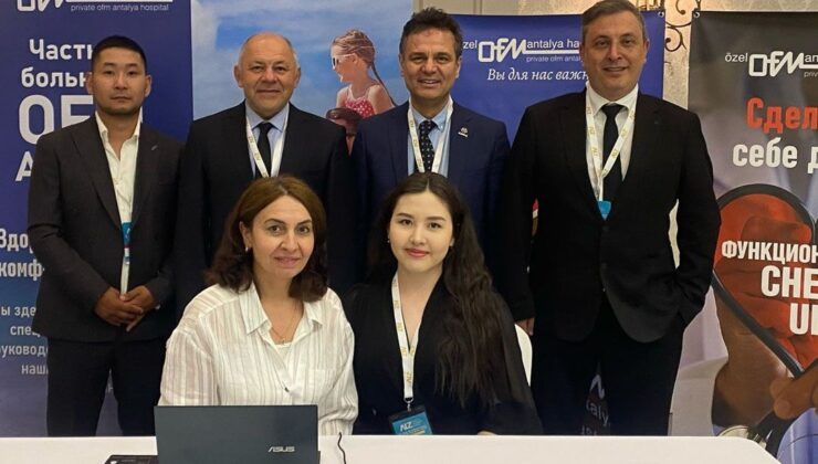 OFM Hastanesi, Kazakistan’daki sağlık fuarında Türkiye’yi temsil etti