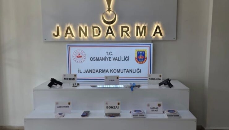 Osmaniye’de uyuşturucu operasyonu: 2 gözaltı