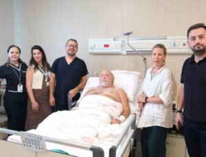 Rus hasta Mersin Şehir Hastanesi’nde sağlığına kavuştu