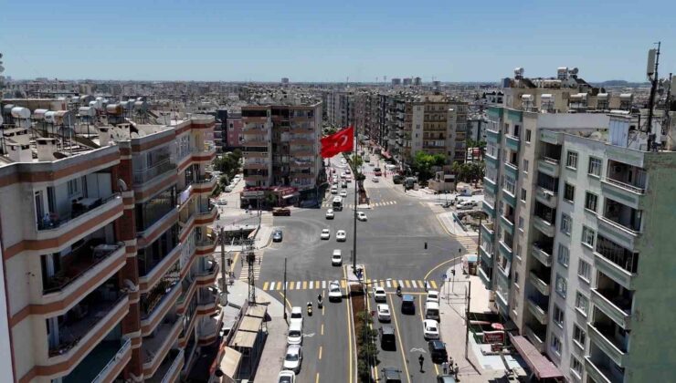 Tarsus Cetvel Köprüsü Kavşağı yenilendi