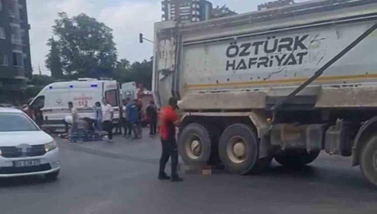 Tarsus’ta kamyon sürücüsü tutuklandı