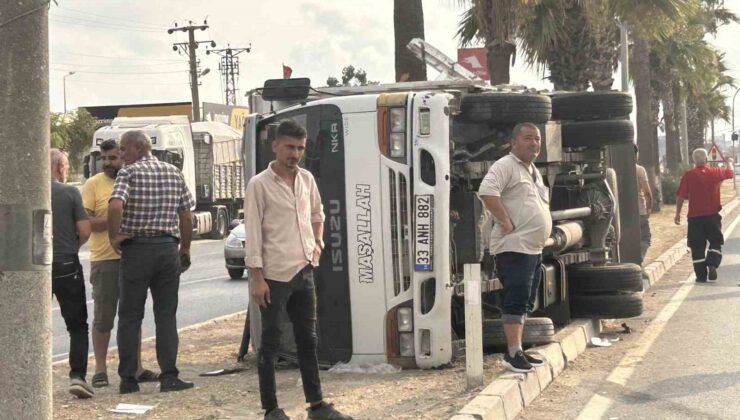 Tarsus’ta trafik kazası: 2 yaralı
