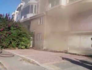 Manavgat’ta iş yeri yangını ucuz atlatıldı