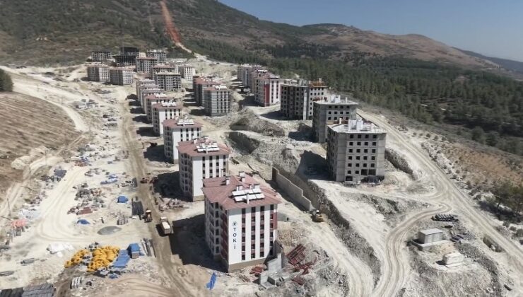 Serinyol ve Alahan’da afet konutları yükseliyor